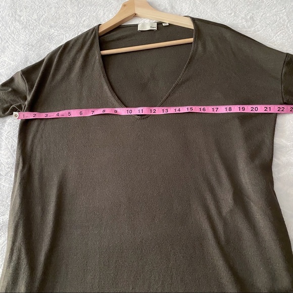 Aritzia Wilfred’s tunic Long Sleeve Knit Dress W/Pockets shirtdress shirt dress - Picture 4 of 9